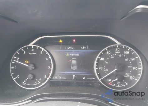 2017 Nissan Maxima 3.5 Sv z USA, uszkodzony, nr VIN 1N4AA6AP9HC438936